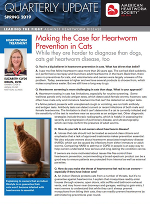 how does cat get heartworms