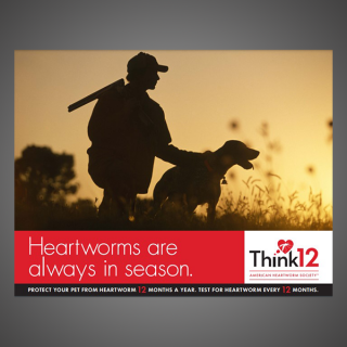 Think 12 Series: Heartworms are always in season. (Hunting)