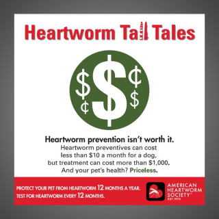 Heartworm Tall Tales - Cost